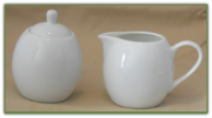 RAFFLES Collection Porcelain Milk & Sugar Set