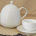 4-Cup Teapot shown with cup (not included)