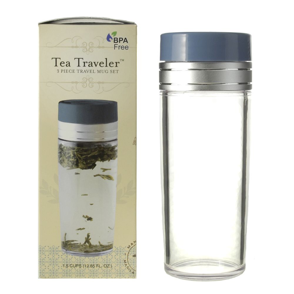 Tea Traveler 3-piece Travel Mug Set